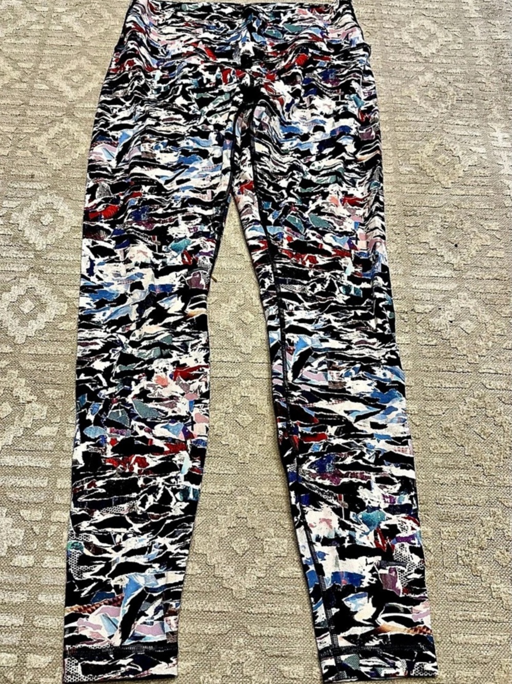 Lululemon Align High-Rise Pant 25" Leggings Black & Multicolor